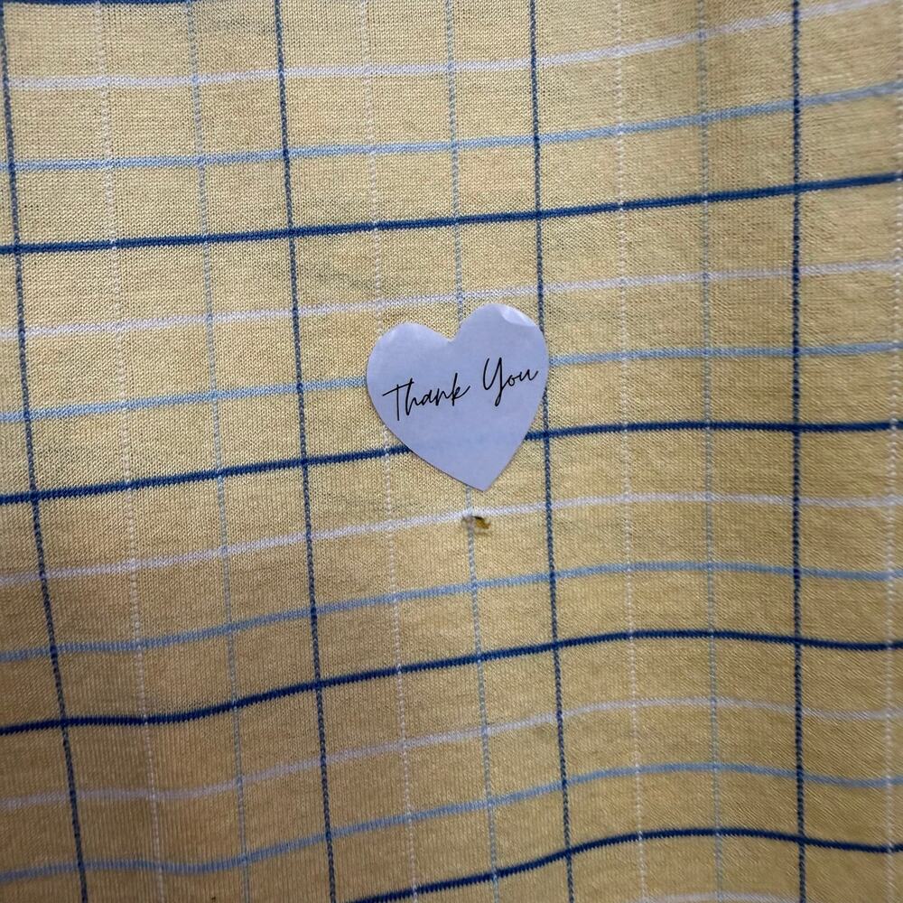 Brooks Brothers Men’s L Performance Knit Cotton Yellow Country Club Lightweight - Picture 6 of 9